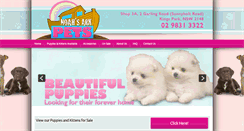 Desktop Screenshot of noahsarkpets.com.au